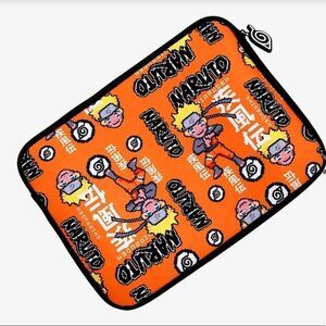 Naruto Shippuden Naruto 8-Bit Sprite Laptop Sleeve